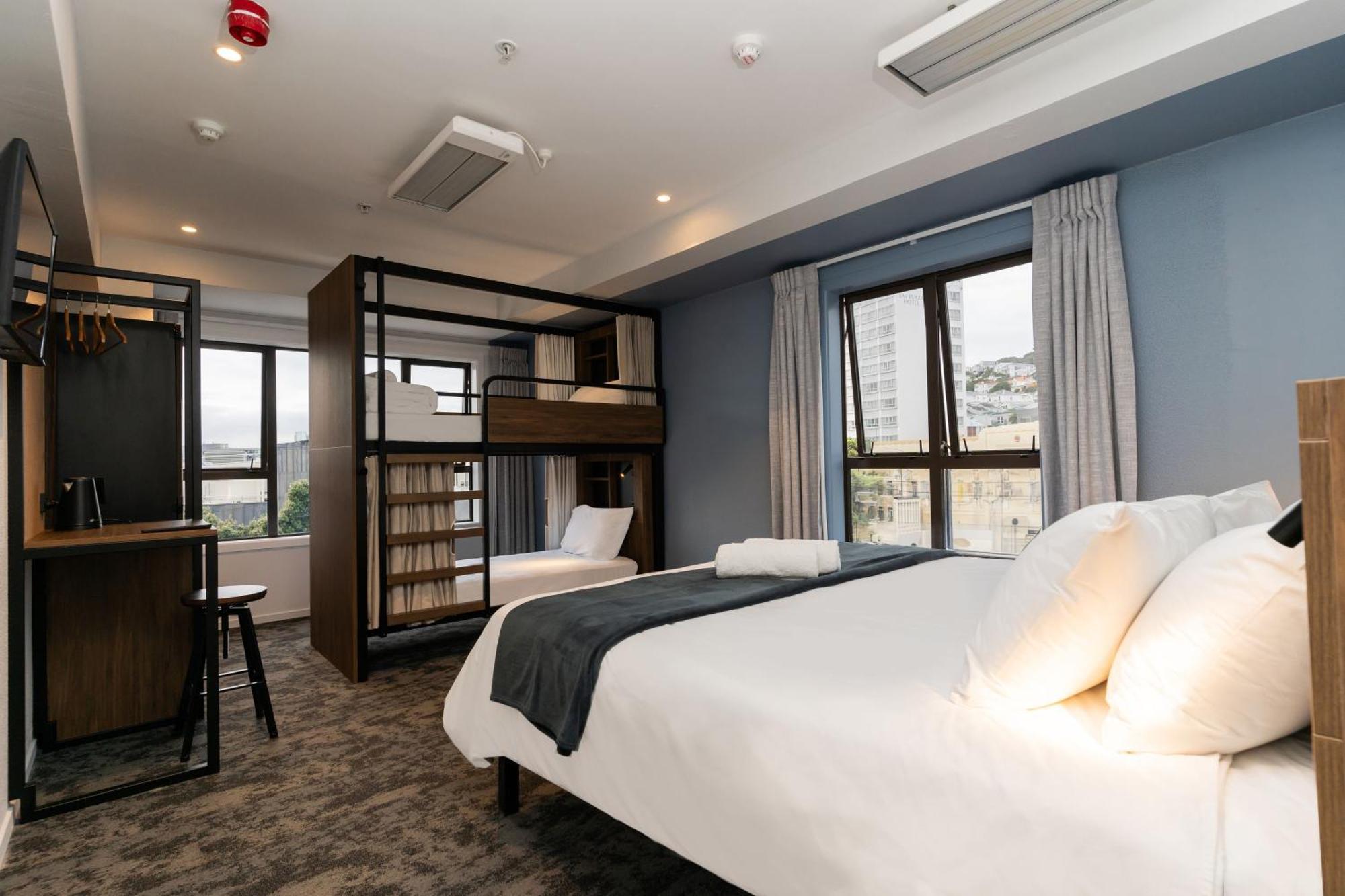 Albergue Haka House Wellington Exterior foto A room at the hotel
